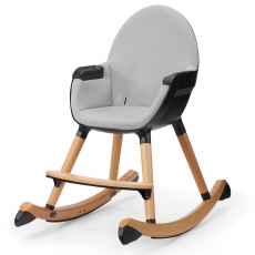 Крісло-гойдалка Kinderkraft Finio Black/White